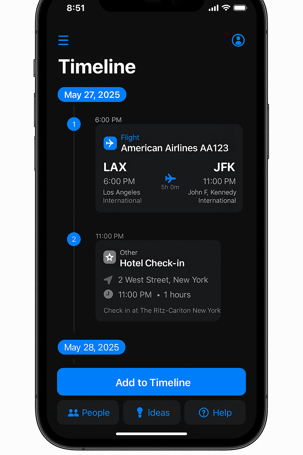 One Timeline, Everything Included